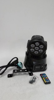 UKing Mini LED Moving Head DMX Stage Light with Remote