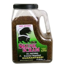 EPIC SKUNK SCRAM ALL NATURAL GRANULAR REPELLENT (5.50 LBS) NEW - UNUSED