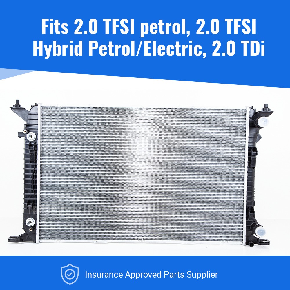 Fits Audi Q5/Sq5 2009-17 Radiator 2.0 Tfsi, 2.0 Tfsi Hybrid, 2.0 Tdi Auto W/Ac