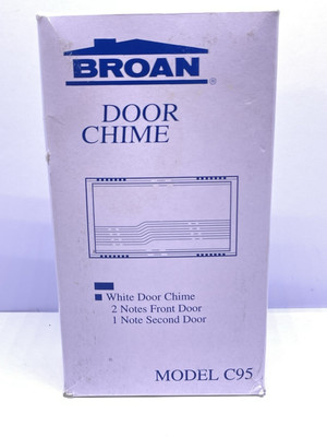 New Broan White Door Chime C95