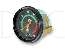 Cat 225-0282 Tachometer Tach Gauge Hour Meter Caterpillar 0-3500 Rpm