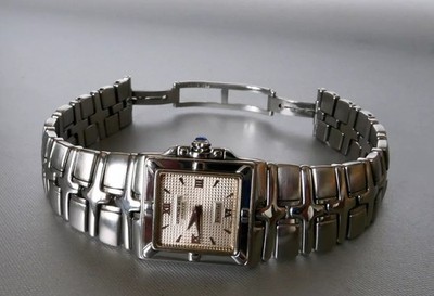 Raymond Weil ''Parsifal'' Damen Quarzuhr Saphirglas Edelstahl SWISS Made 9791