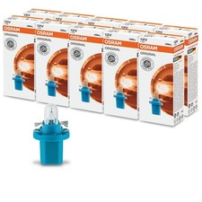 BX8 5D 2W OSRAM 2721MFX 12V GLÜHLAMPE LAMPE GLÜHBIRNE INNENRAUMLEUCHTE 10x STÜCK