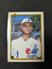 Bowman 1990 Dave Martinez #121 Montreal Expos MLB Baseball Card