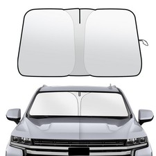 Foldable Car Windshield Sun Shade Shield Uv Visor For Chevy Tahoe 2021-2026 Foldable Car Windshield Sun Shade Shield Uv Visor For Chevy Tahoe 2021-2026