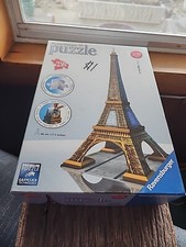 RAVENSBURGER EIFFEL TOWER 216 PC 3D JIGSAW PUZZLE