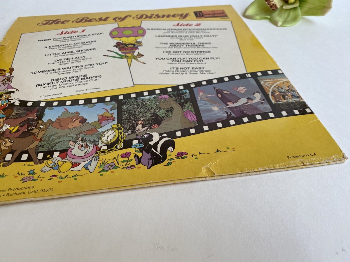 ディズニー アナログ レコード LP 6点 VINTAGE The Best of Disney Vol Two LP (1978) 2503 12