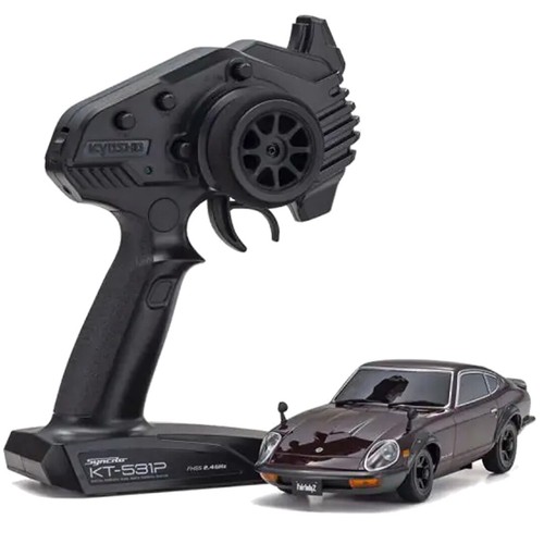 Kyosho 32637MR MINI-Z AWD NISSAN Fairlady 240ZG Maroon RTR Touring Car - Picture 4 of 4