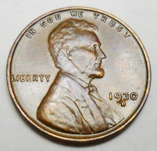 1930 D Lincoln Wheat Cent / Penny *BU / MS BR - MINT STATE BROWN*  *FREE SHIP*