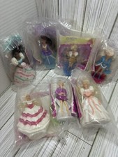 Barbie With Hair You Can Style McDonald's Happy Meal Toys 1992 Lot Of 7