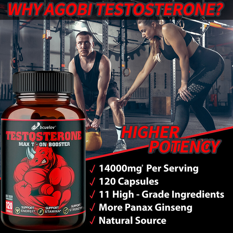 Integratore Panax Ginseng Bcuelov, 120 Capsule. Testosterone Booster Per Massa Muscolare E Benessere Maschile. Vegano, Senza Glutine. - Foto 4
