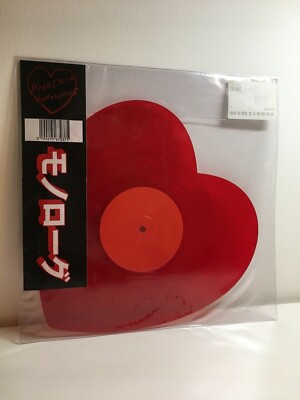 Phoenix Monologve Vinly Record. Limited Edition. Heart Shape. Red
