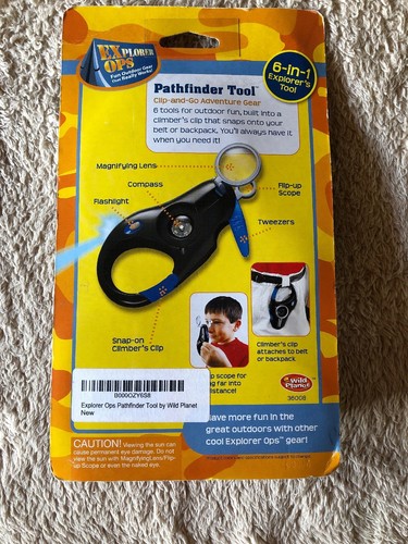 Wild Planet Pathfinder Tool 6 In 1 Explorer’s Tool - Picture 2 of 2