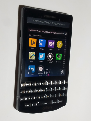 Rare Global Europe Unlocked Blackberry Porsche 911 Design P9983