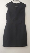 Tahari Arthur S. Levine Size 6P Sheath Cocktail Party Dress Black Midi Women's