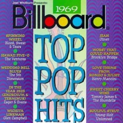 Billboard Top Pop Hits: 1969 - Audio CD By Various Artists - GOOD
