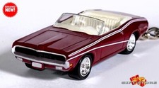   HTF KEYCHAIN 68 69 70 RED MERCURY COUGAR CONVERTIBLE CUSTOM Ltd GREAT GIFT    