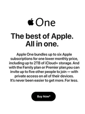 Apple One Family Share