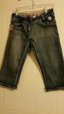CLOCKHOUSE CAPRIS  Distressed  Carpenter Denim Jeans  30 inch waist