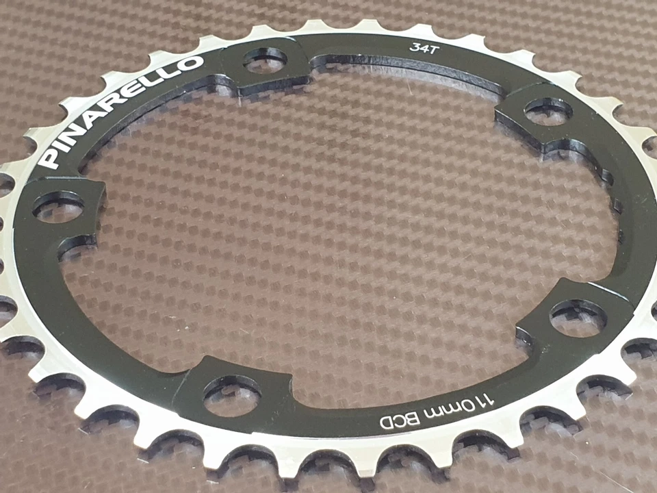 FSA Pinarello 34t Chainring 110mm BCD Compact Shimano 10 Speed Road Bike NEW  - Image 3 of 4