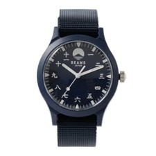 BEAMS Japan Original KANJI Watch Navy Japanese style Limited Edition F/S NEW