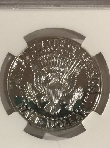 1964 50C Silver Proof Kennedy Half Dollar PF66 Accent Hair NGC - Picture 2 of 2