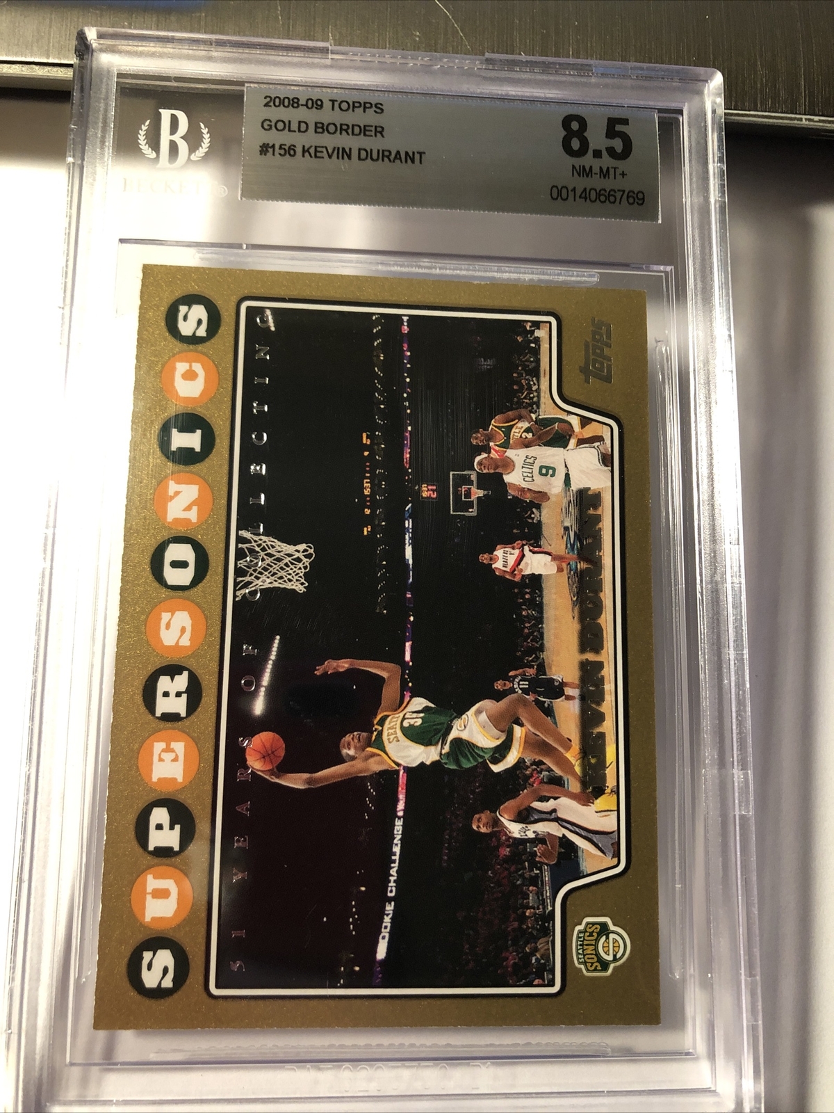 2008-09 Topps - Kevin Durant #156 Gold Border /2008