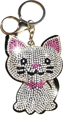 Popfizzy Bling Keychain Accessories for Women, Rhinestone Keychain, Car Keys...