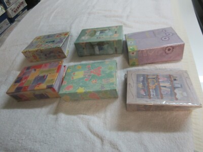Set Of 6, 6 x4  Photo Picture Album Holds 100 Each Several Designs Old/New Items