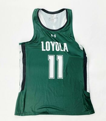 Under Armour Loyola Racerback Clear Lacrosse Jersey Women's S Green Top  UJLVG1W