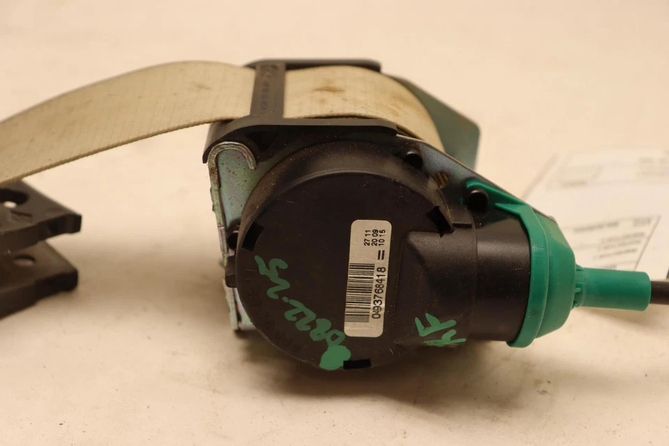 BMW 650I 2008-2010 CONVERTIBLE E63 CINTURÓN DE SEGURIDAD DELANTERO IZQUIERDO LADO DEL CONDUCTOR OEM Foto 3 de 4