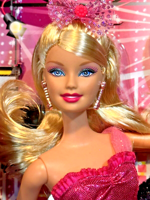 barbie superstar,lot strass ,ou fabriquation bijoux, doré (4mm) 18