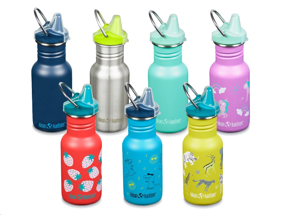 Klean Kanteen® Kid Classic einwandig 12 oz (355 ml) mit Sippy Cap