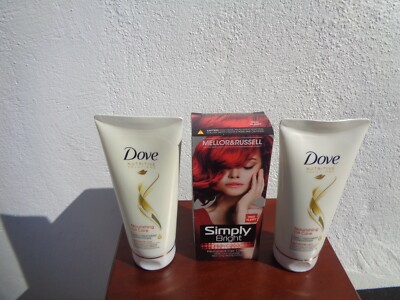 Dove nourishing conditioner 180ml (X2) + Mellor & Russell simply bright