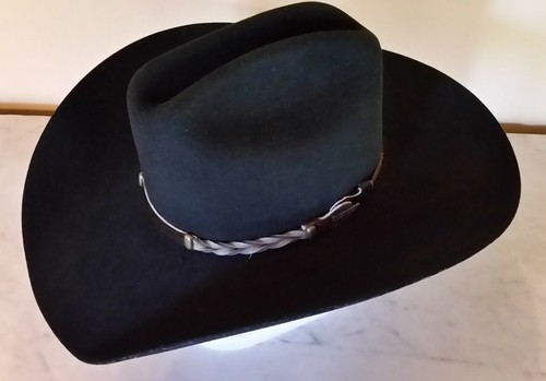 Stetson Western Cowboy Hat 4X Black 