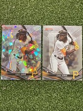 2022 BOWMAN'S BEST ONEIL CRUZ ATOMIC REFRACTOR RC And Free Base RC🔥🔥