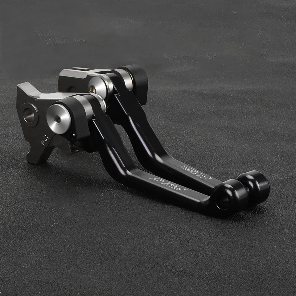 CNC Pivot Brake Clutch Levers For YAMAHA YZ125 YZ 250/F 2001-2007 YZ426F YZ450F Foto 3 de 4
