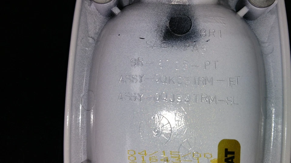 0QK03SWP NUEVO VOYAGER GRAND CARAVAN CONDUCTORES IZQUIERDA Manija de puerta exterior lateral BLANCO Foto 4 de 4