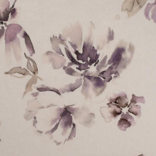 Bambus Wellness Frottee Stoff Material Wasser Blume OFF WHITE UND TAUPE - Bild 3 von 3