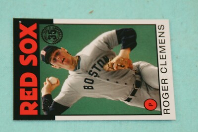 ROGER CLEMENS 2021 TOPPS SERIES 1 35TH ANNIVERSARY #86B-40 BOSTON 