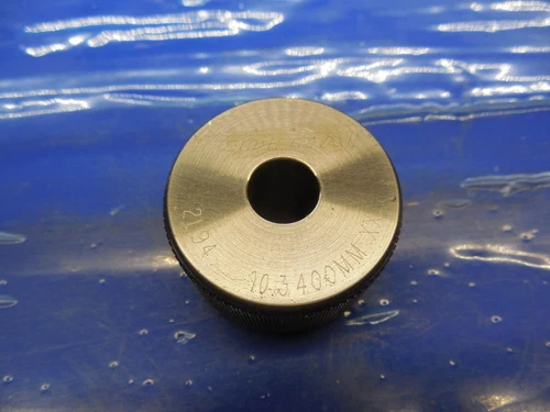 10.340 CLASS XX MASTER PLAIN BORE RING GAGE 10.000 +.340 OVERSIZE 10 mm .4071