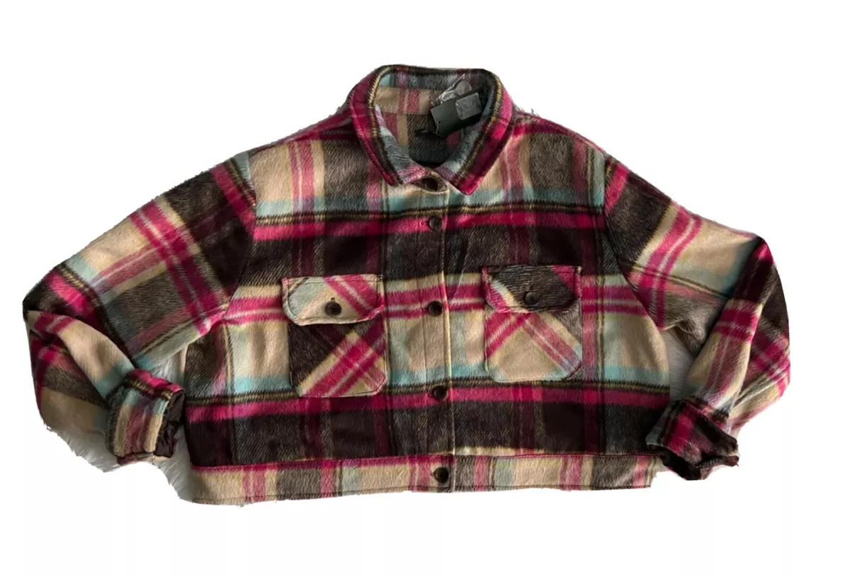 Wild fable hot sale plaid jacket
