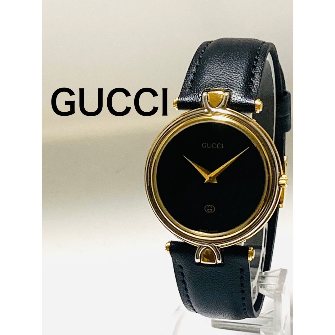 GUCCI 4500M Black Men Wrist Watch Used check description | eBay