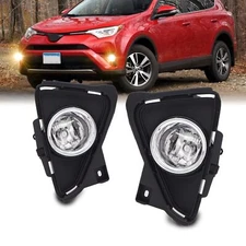 Fog Light Assembly For Toyota Rav4 2016-2018 With H16-3 12V 19W Halogen Bulbs...
