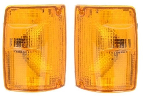 Paire Avant Clignotant Lampes Set pour Isuzu Trooper 1987-1993 - Picture 2 of 3