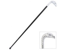 American Eagle Style Walking Cane with Mobility Stick Rubber Foot