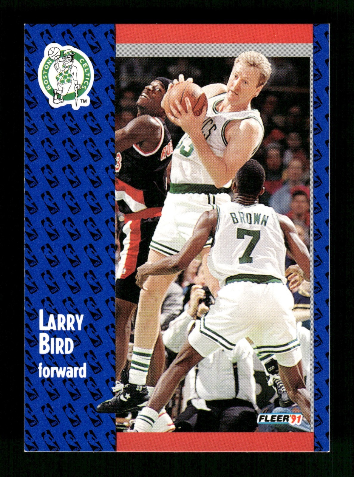1991-92 Fleer #8 - Larry Bird