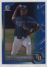 2022 Bowman Draft Chrome Blue Refractor 114/150 Trevor Martin #BDC-184 h2j