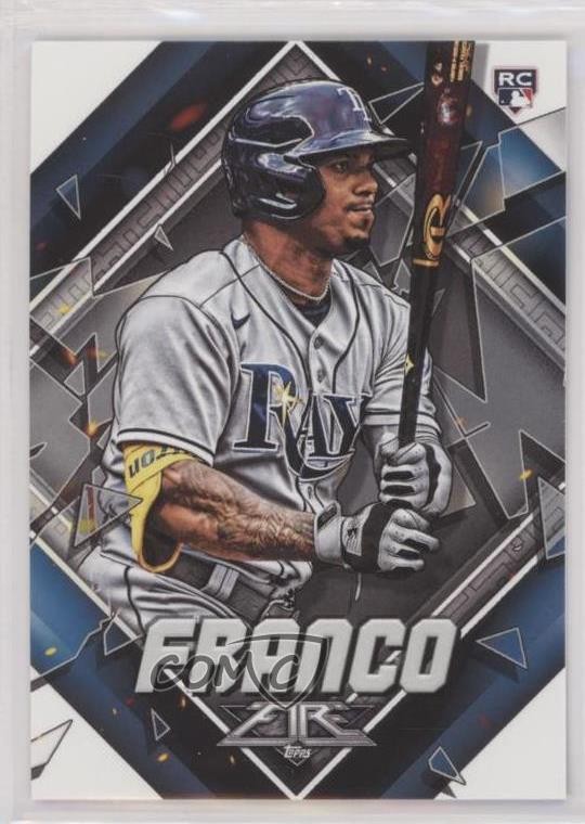 2022 Topps Fire Wander Franco #128 Rookie RC