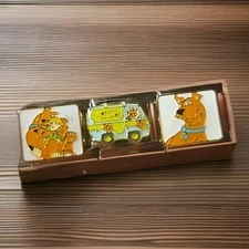 3 Scooby Shaggy Van Italian Charms 9MM Stainless Steel